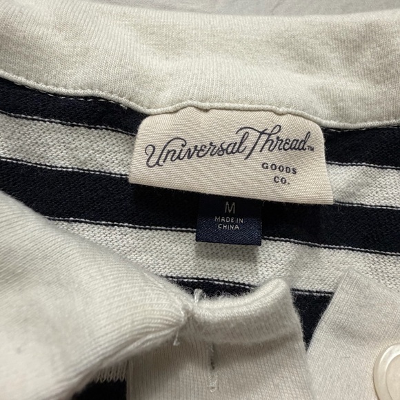 Universal Thread Black and White Striped Dress - Picture 2 of 4